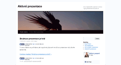 Desktop Screenshot of aktivniprezentace.cz